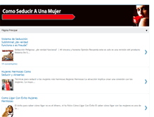Tablet Screenshot of comoseducirunamujer.net